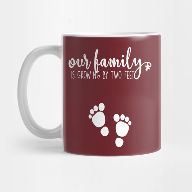 Our family is growing by two feet by TheBlackCatprints